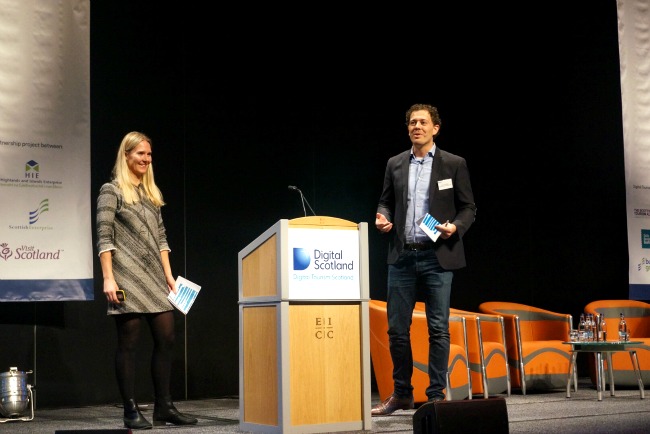 Co-host of the Digital Tourism Schotland Conference 2015
